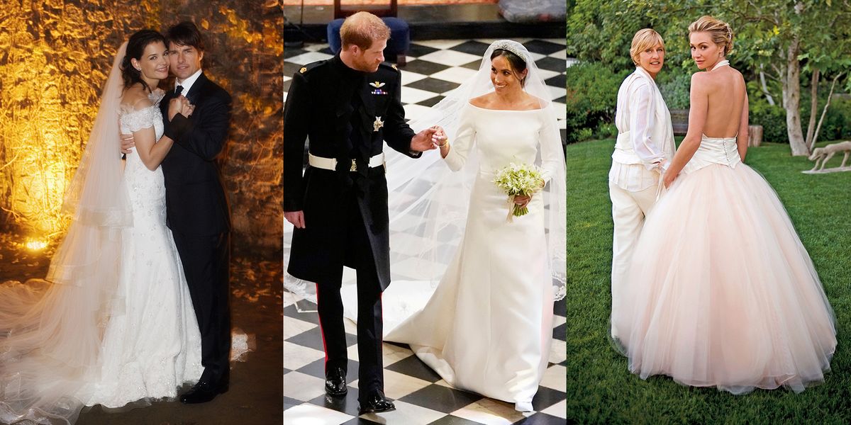 15 Celebrity Wedding Dresses That We Love