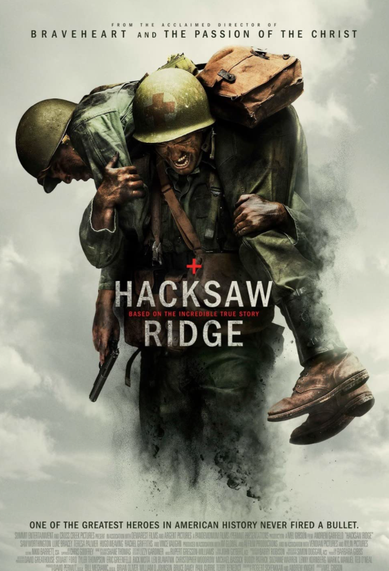 best memorial day movies 'hacksaw ridge'