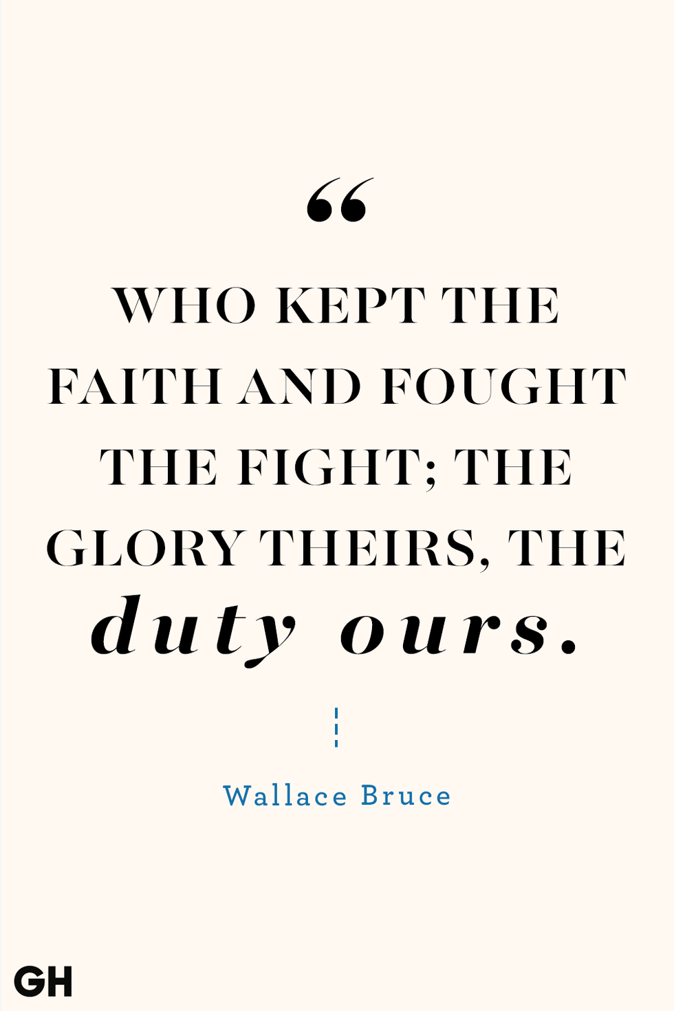 Memorial Day Quotes Wallace Bruce