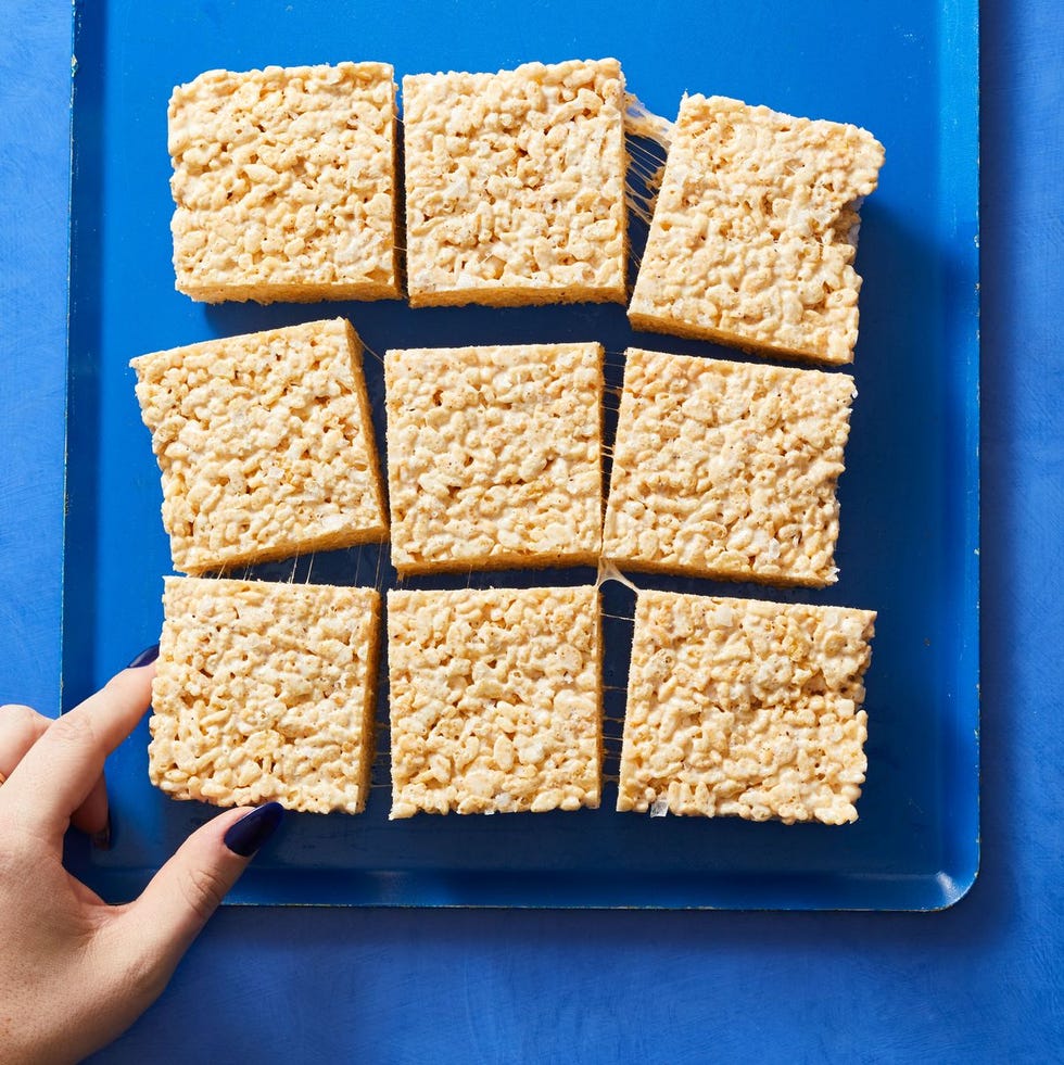 memorial day food brown butter crispy rice treats