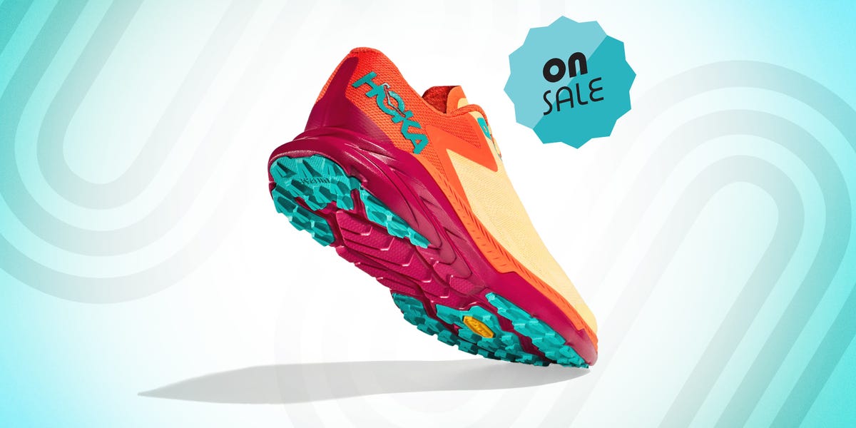 hoka zina running shoes on sale