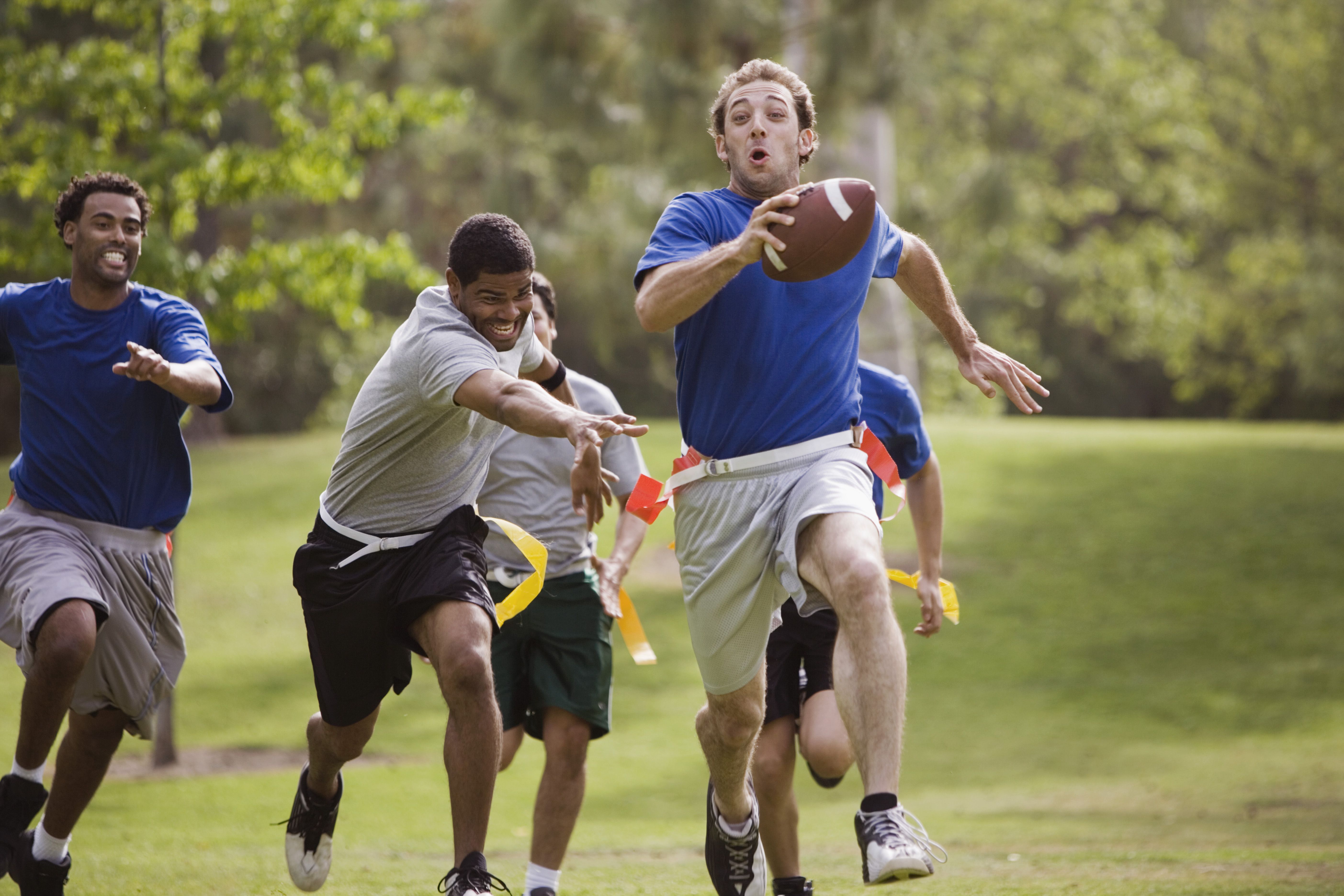 Try This Flag Football Warm Up Series Before Playing the Game