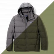 This is an image mens puffer jacket