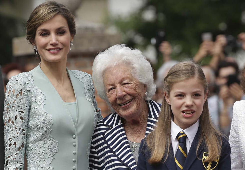 menchu Álvarez y letizia