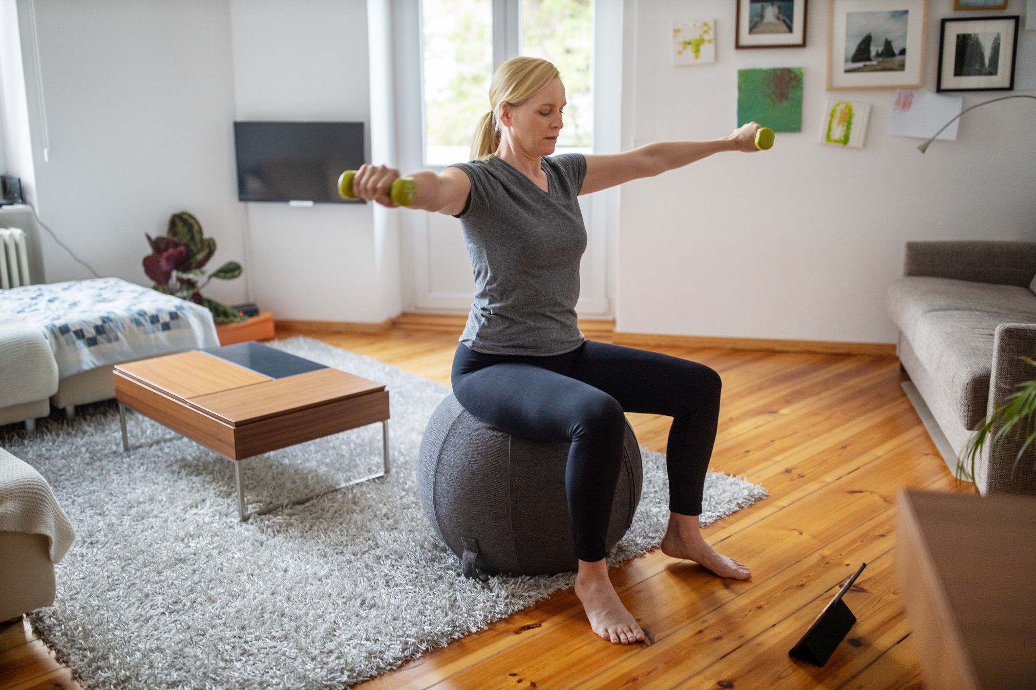 Ejercicio de menopausia suelo pélvico