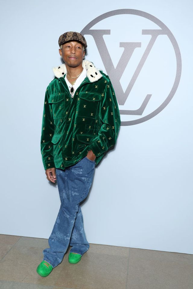 Il debutto di Pharrell William la sfilata Louis Vuitton a Parigi