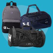 gym backpacks and duffel bags