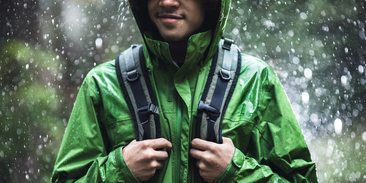 Stacked Packable Rain Jacket
