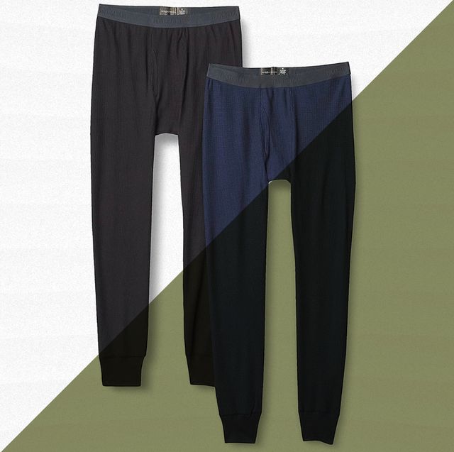 SPVISE Dark Gray Men's Warm Compression Pants Thermal Underwear