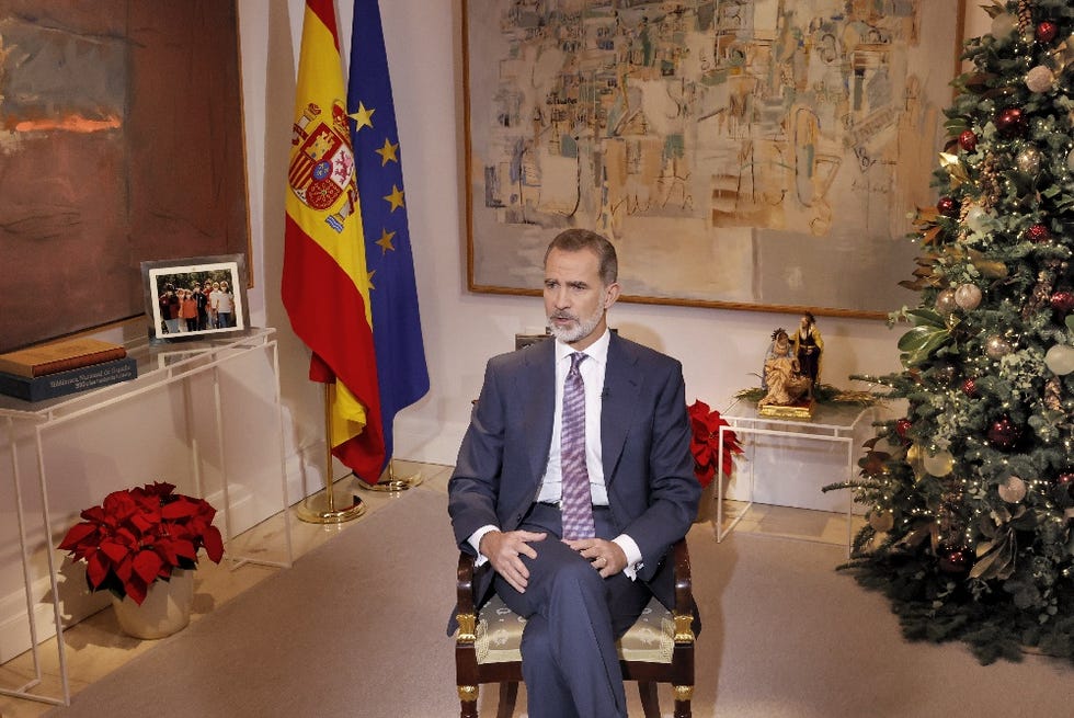 mensaje de navidad de su majestad el rey