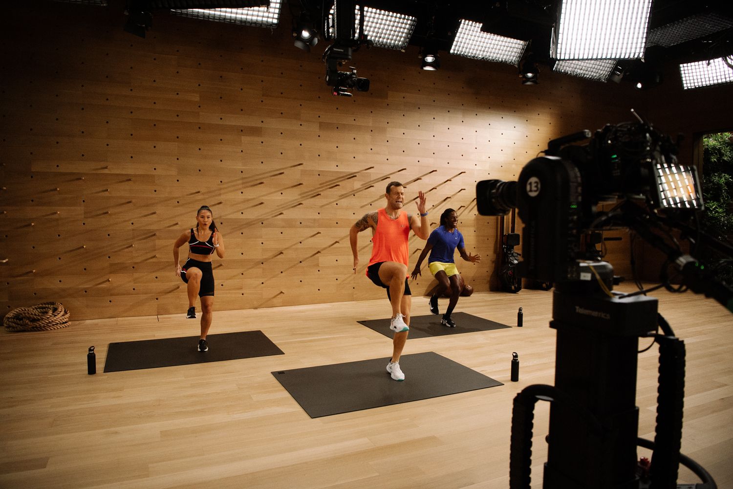 Apple Shared a Behind-the-Scenes Look at Its New Fitness+ Studio