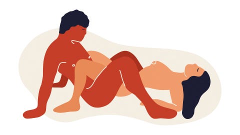 the spider sex position