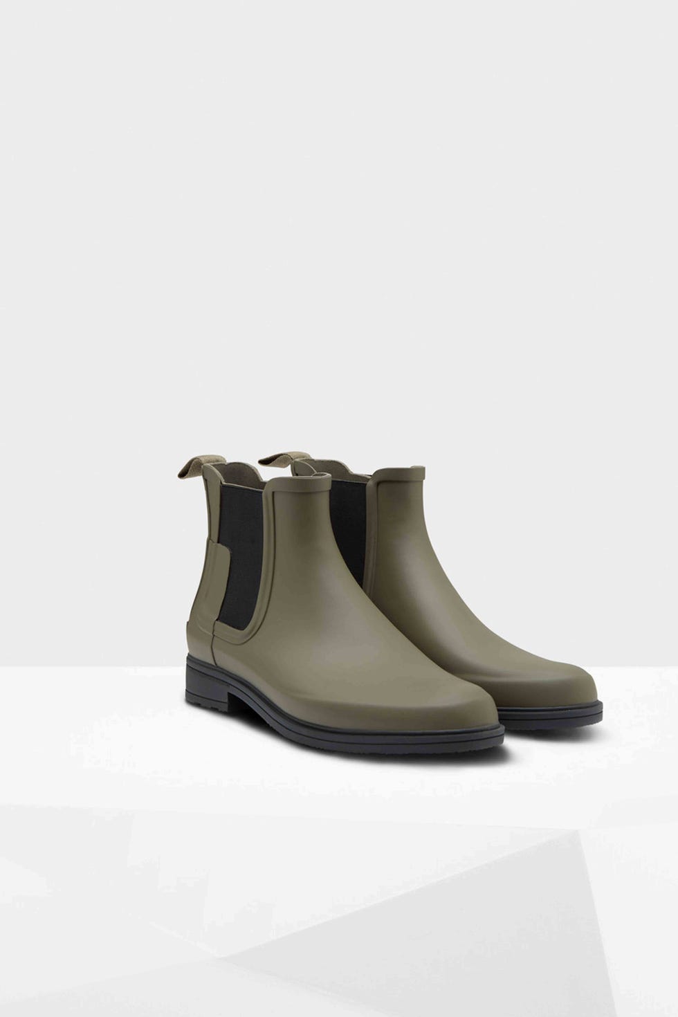 hunter garden stripe chelsea boots