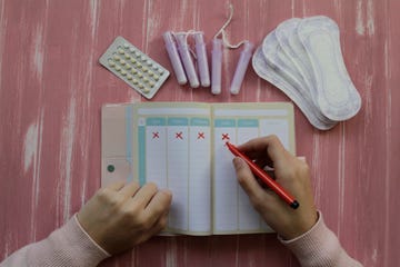 menstruacion calendario y compresas