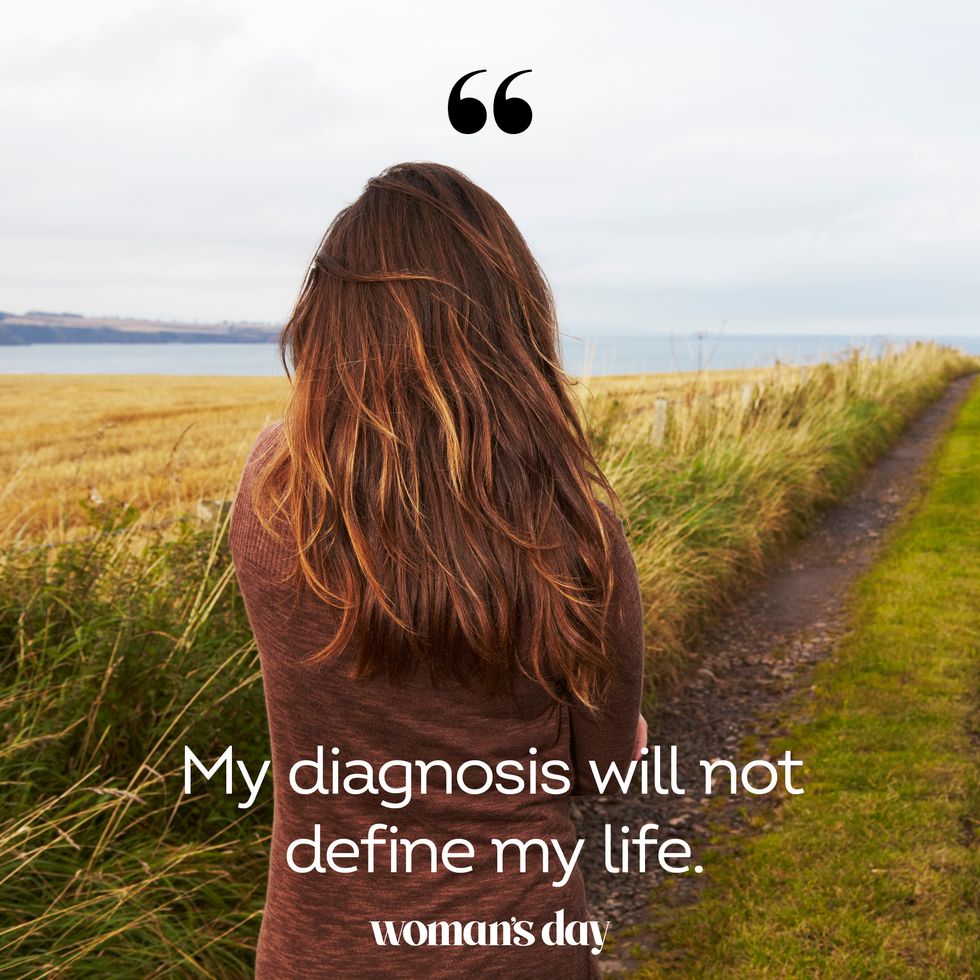 mental health affirmations my diagnosis will not define me