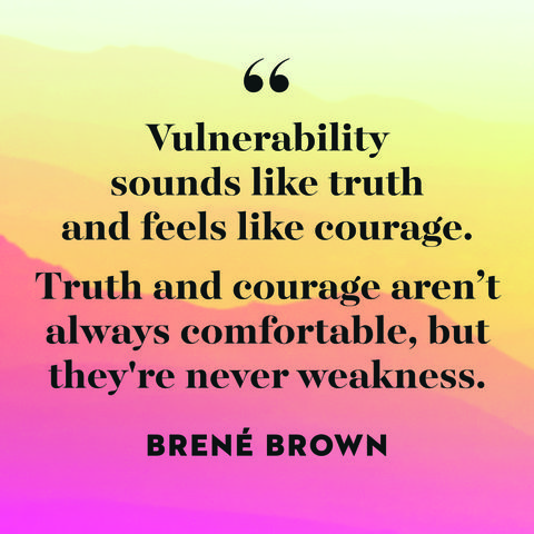brene brown mental health quote