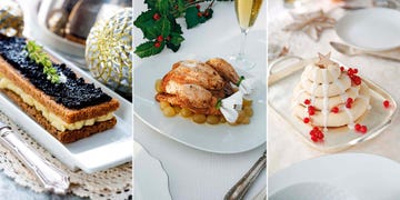 menú de navidad especial con recetas internacionales