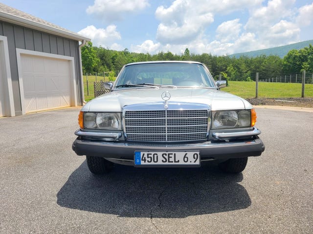 This Cannonball-Veteran Mercedes-Benz 450SEL 6.9 Is Our BaT Pick