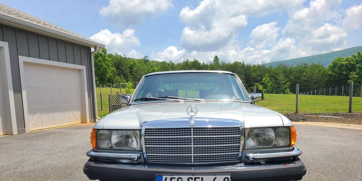 This Cannonball-Veteran Mercedes-Benz 450SEL 6.9 Is Our BaT Pick