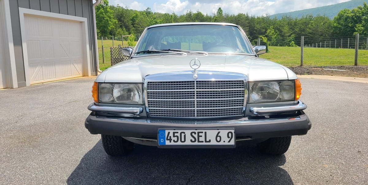 This Cannonball-Veteran Mercedes-Benz 450SEL 6.9 Is Our BaT Pick