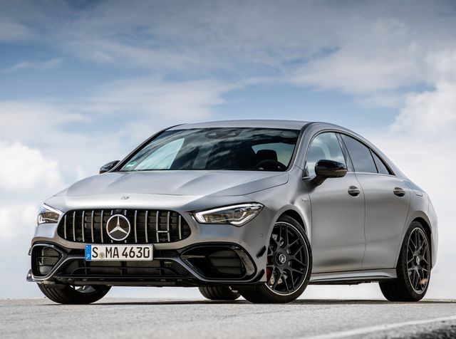 2020 mercedes amg cla45 s front