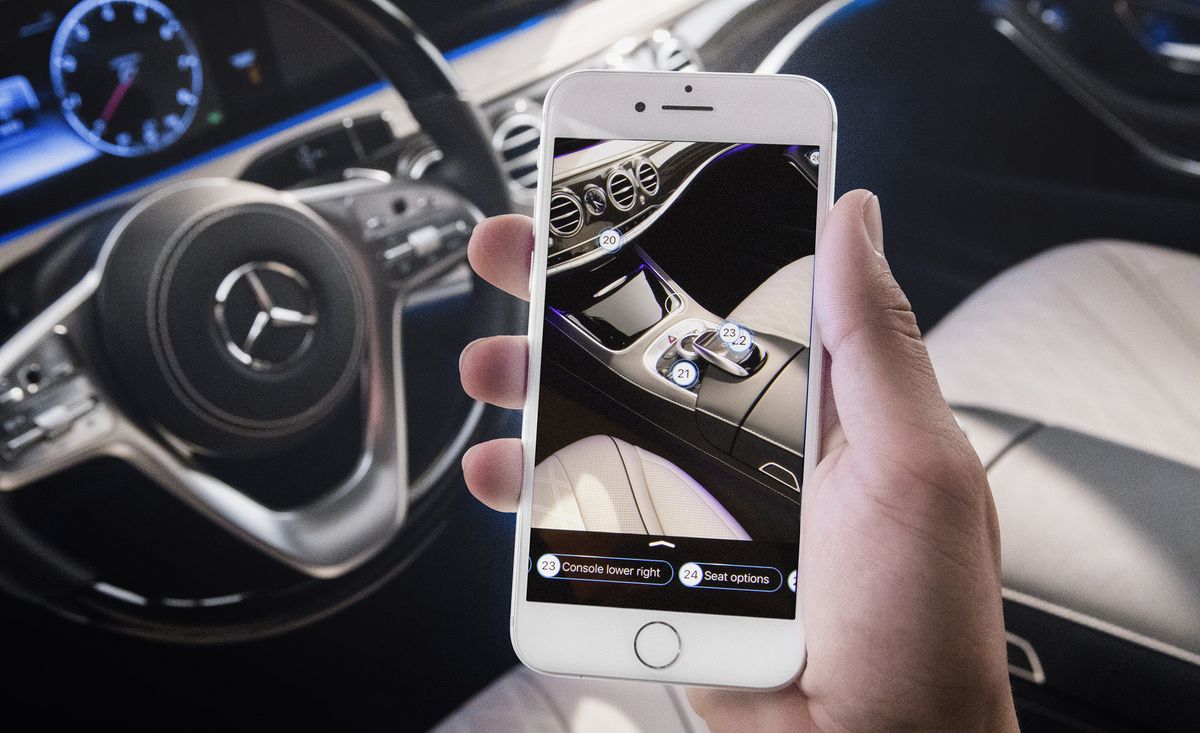 Onvermijdelijk benzine Magazijn Mercedes-Benz Adds Augmented-Reality Owner's Manual to 2018 S-class | News  | Car and Driver