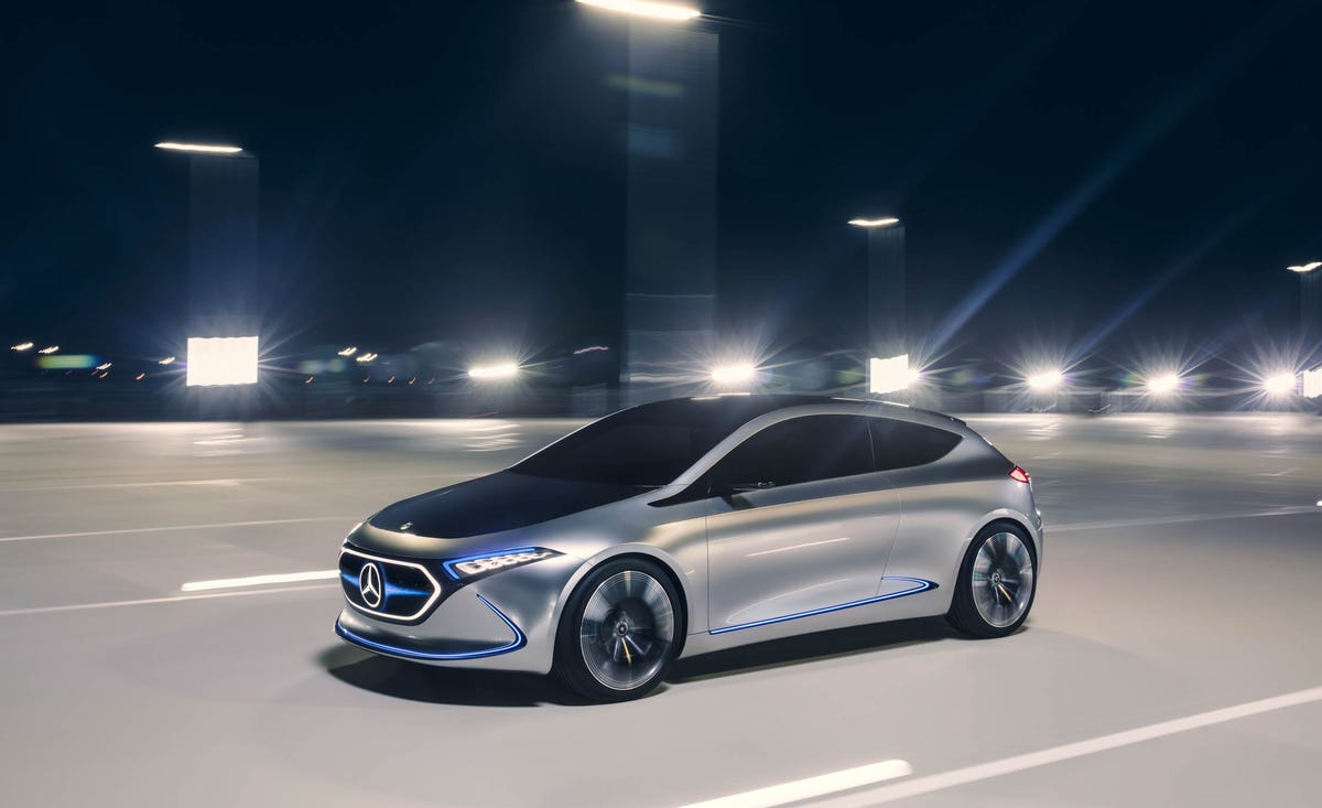 Mercedes Benz Electric car 2020