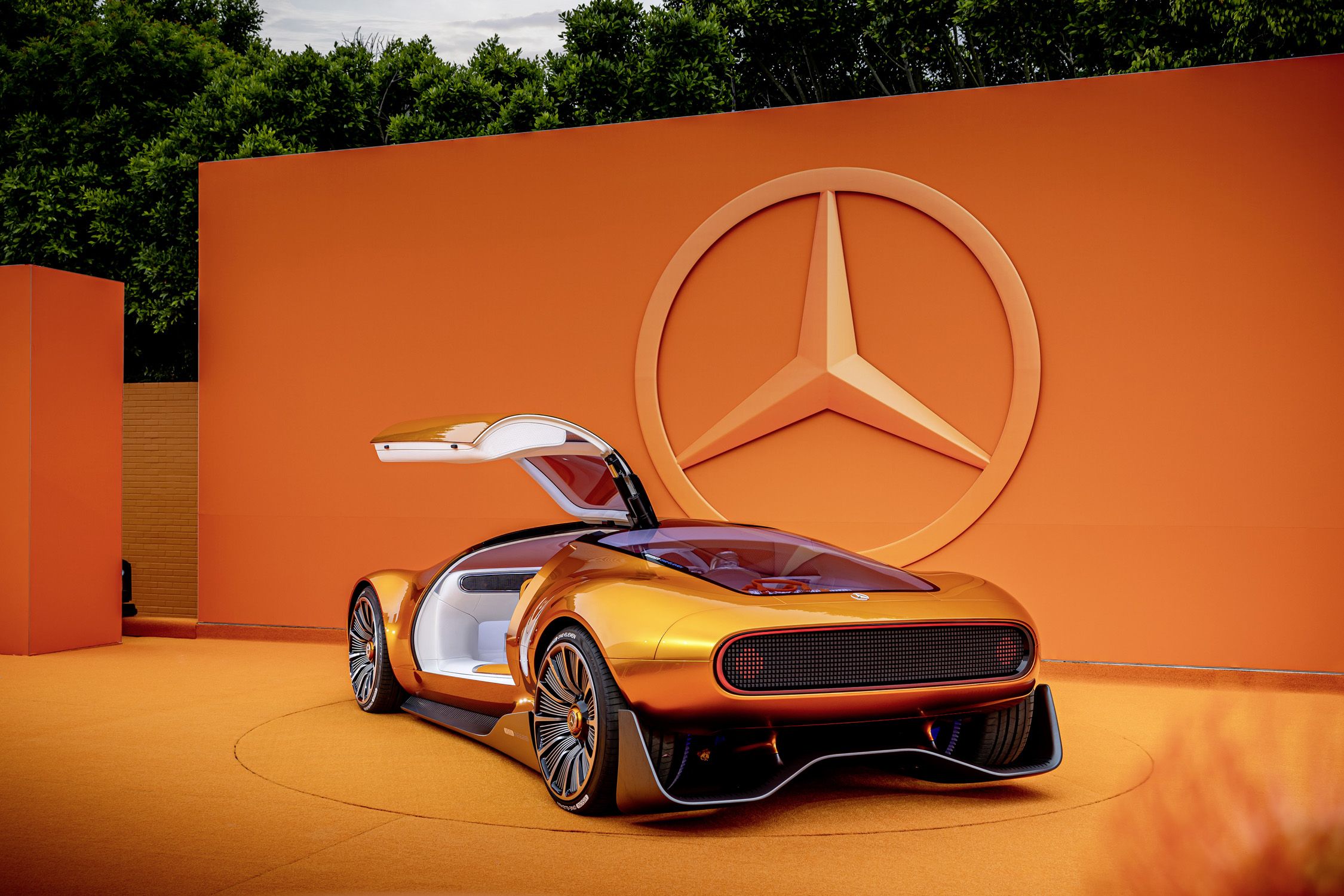 Mercedes Vision One-Eleven Is a Slippery EV Supercar Concept