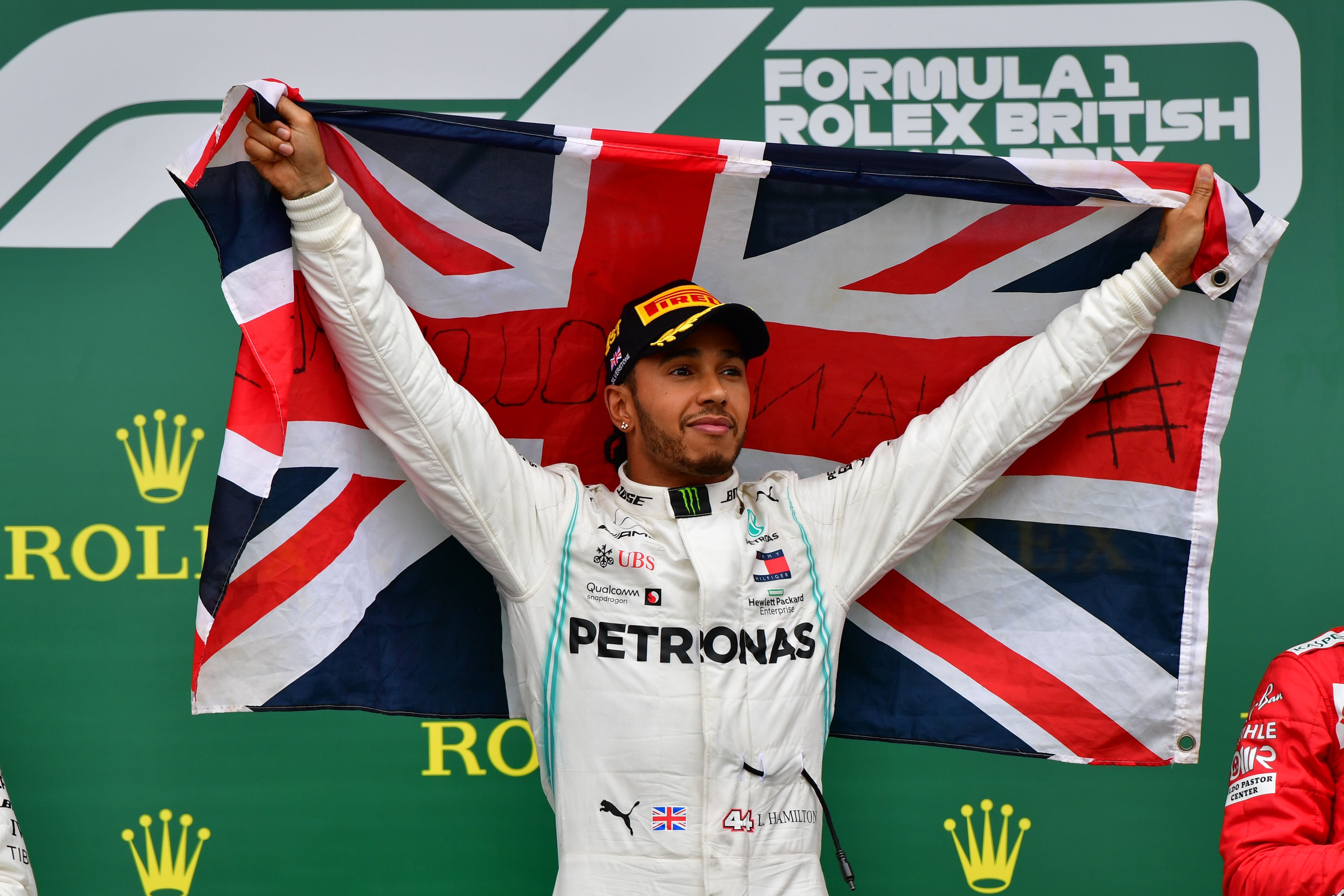 F1 British Grand Prix: Lewis Hamilton wins in 'crazy' drama