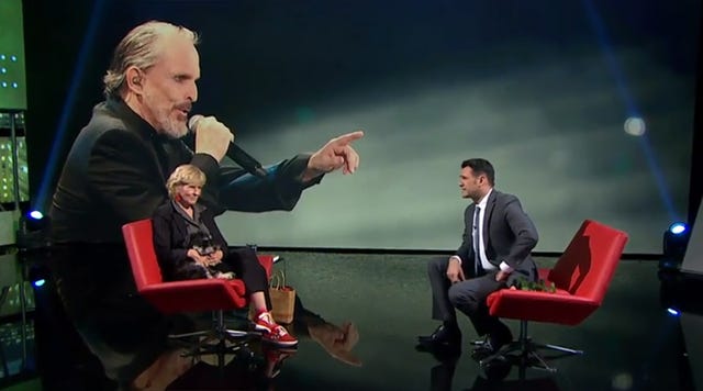 Mercedes Milá hablando de Miguel Bosé