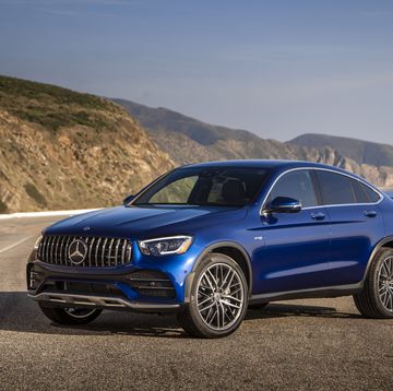 2021 mercedes amg glc43 coupe front