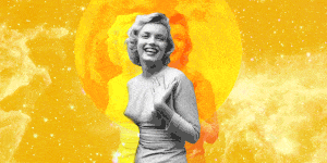 Mouth, Yellow, Orange, Happy, Facial expression, Amber, World, Space, Laugh, Painting, 