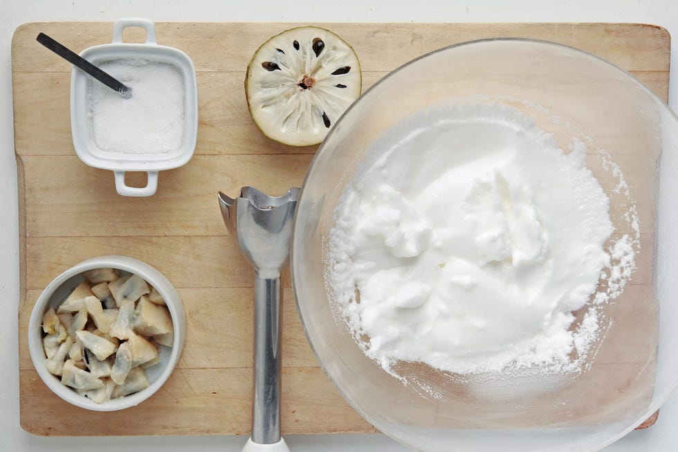 merengue semifrío de chirimoya 3