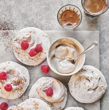 Emily English: Granny’s hazelnut meringues with light coffee cream emily english: granny’s hazelnut meringues with light coffee cream