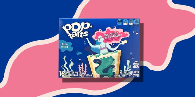 Pop Tarts Just Released Mermaid Pastries With Blue Raspberry Filling 2657