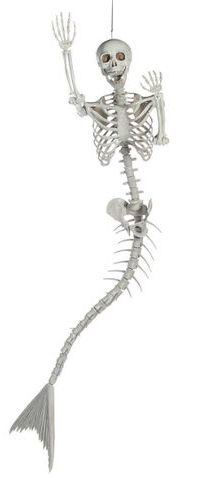 mermaid skeleton halloween