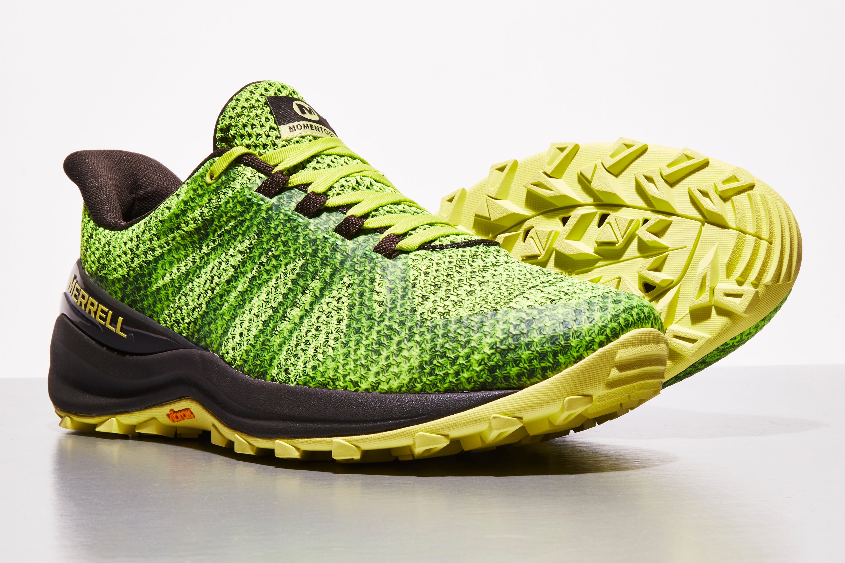 Shoe, Footwear, Green, Outdoor shoe, Running shoe, Yellow, Walking shoe, Sneakers, Athletic shoe, Sportswear, 