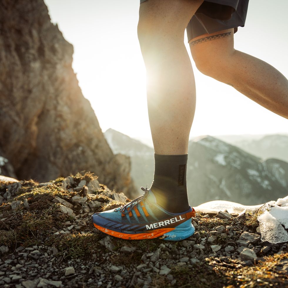 The Merrell Agility Peak 4 is a trail shoe for most surfaces