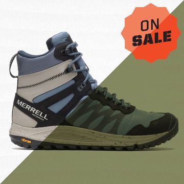merrell mens nova sneaker boot waterproof in stonewash colorway