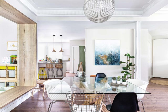 salón y comedor comparten espacio