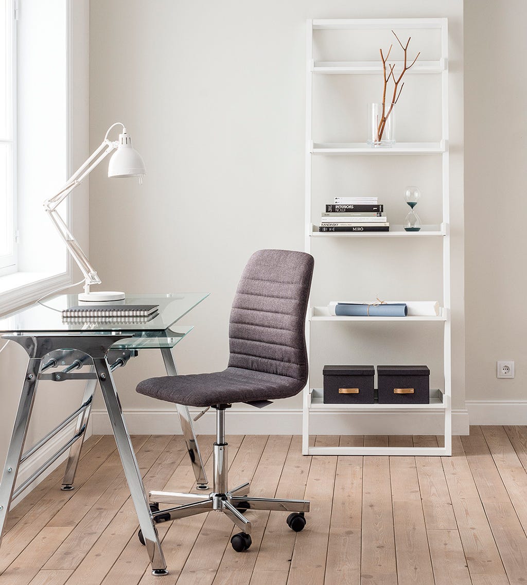 Mesa de metal y cristal Steel de El Corte Inglés