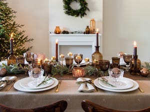 mesa de navidad