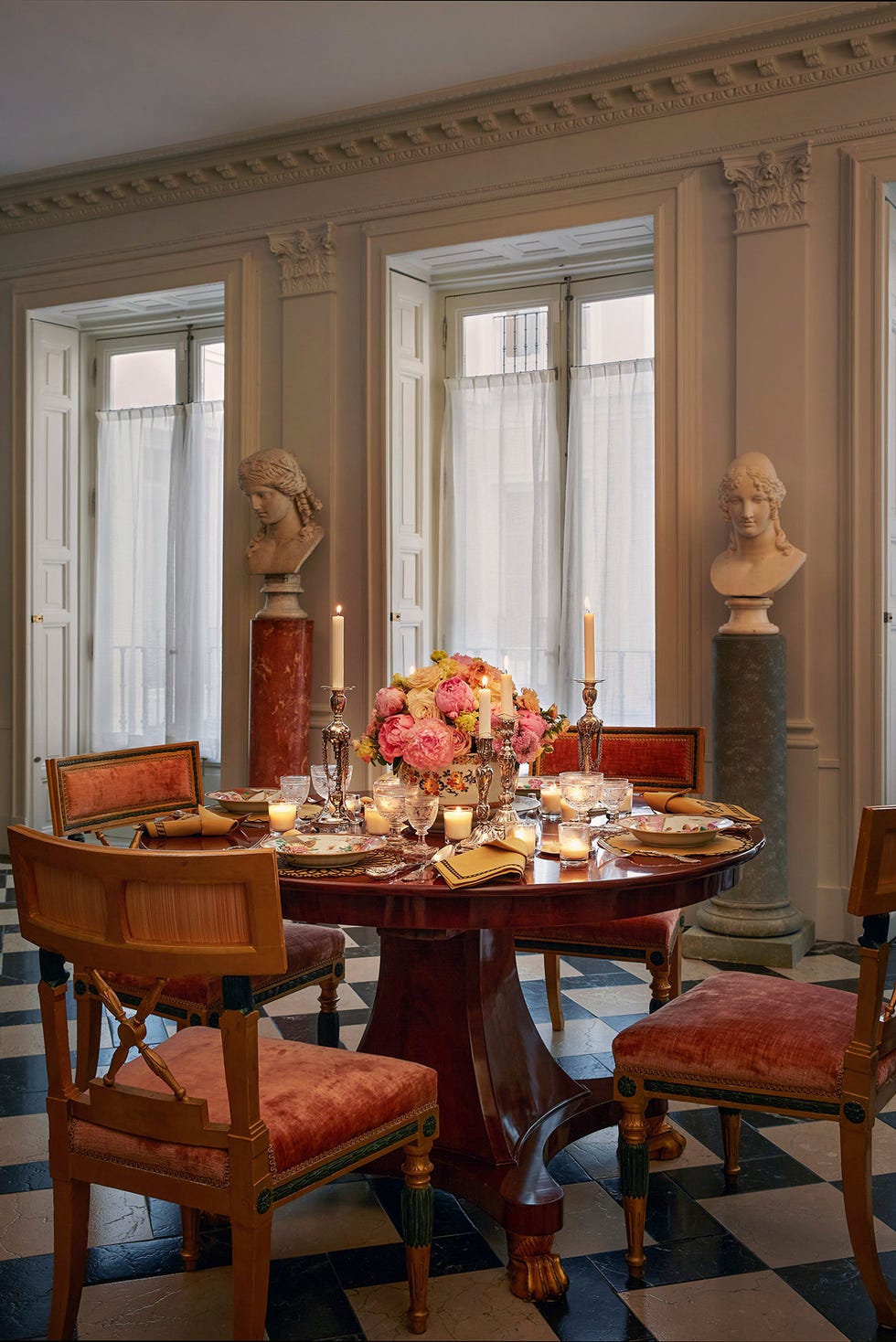 mesa de otoño en casa de amaro sánchez de moya