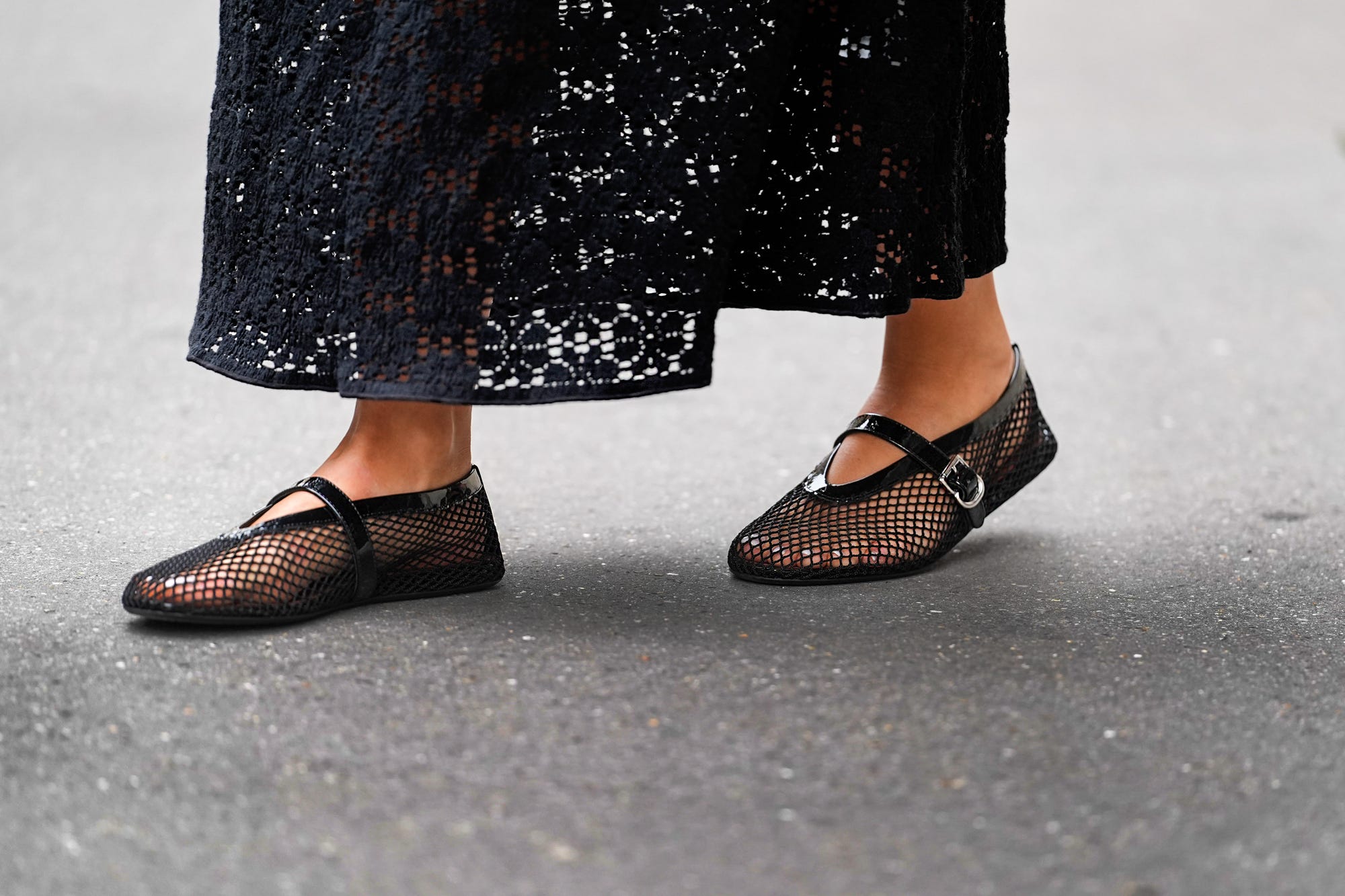It's Official: The Mesh Ballet Flat Is *the* Shoe of the Season