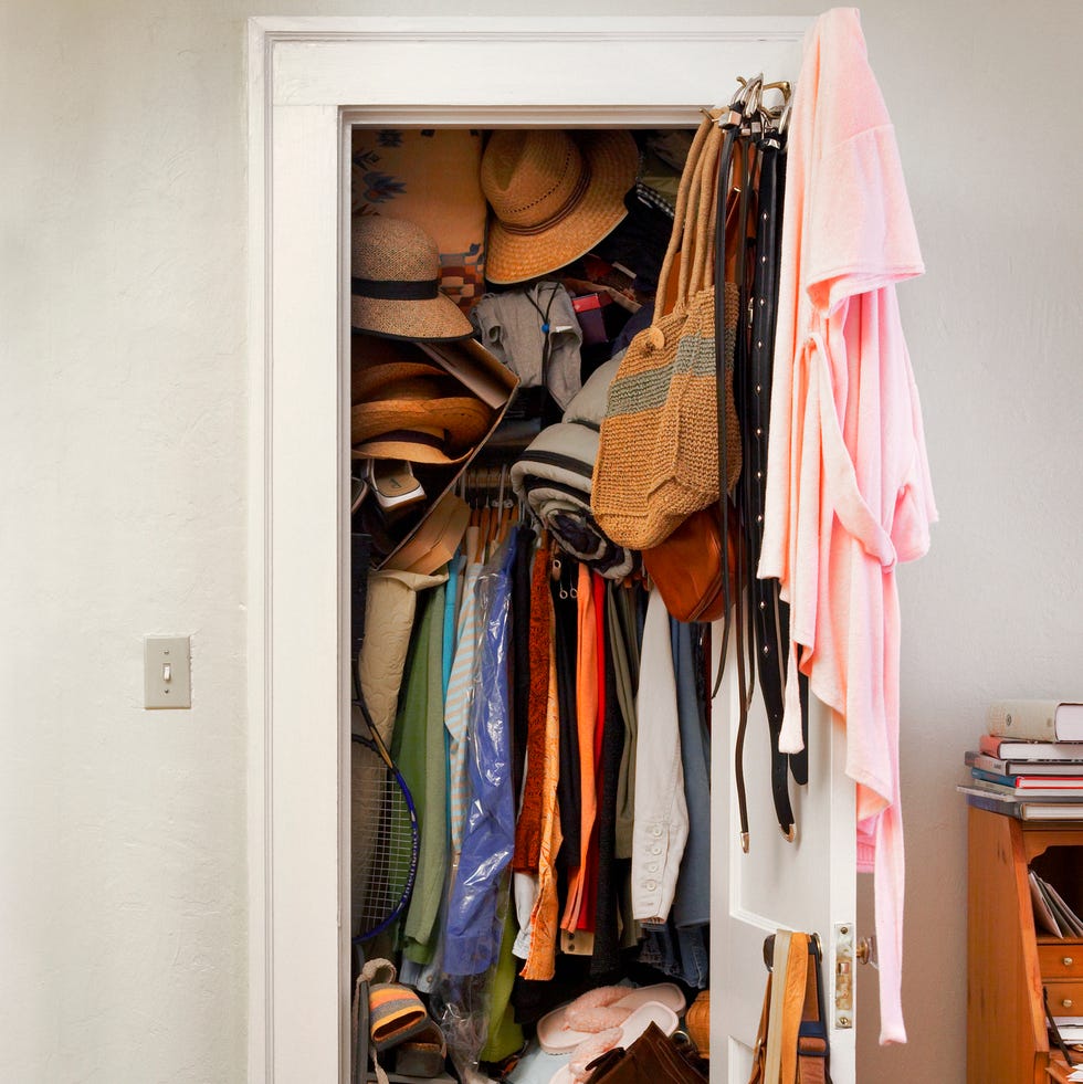 messy closet