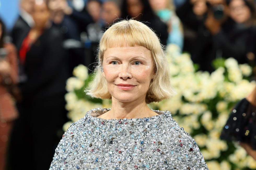 met gala 2025 pamela anderson hair transformation instagram