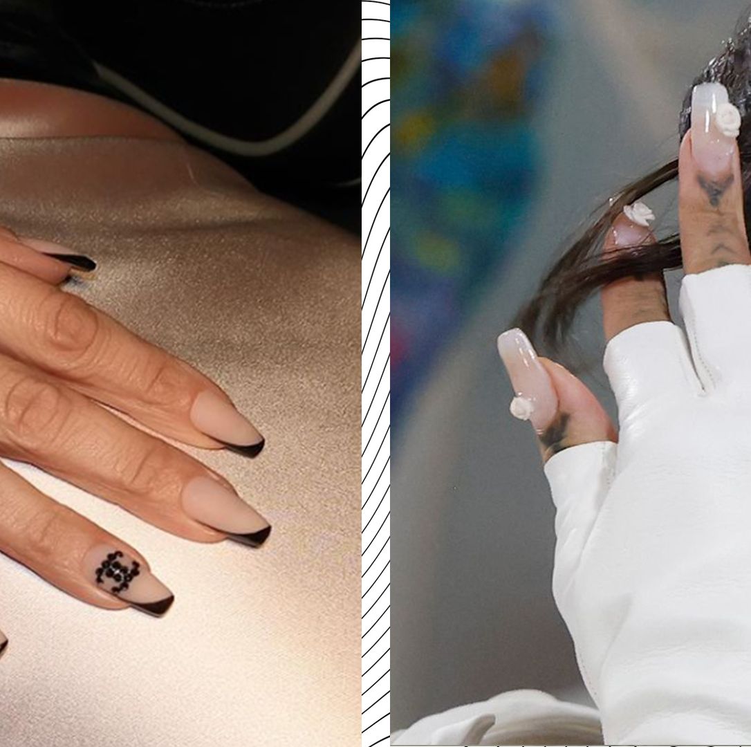 Celebrity Manicurist Elle Creates Nail Designs Featuring Diamonds and Gems