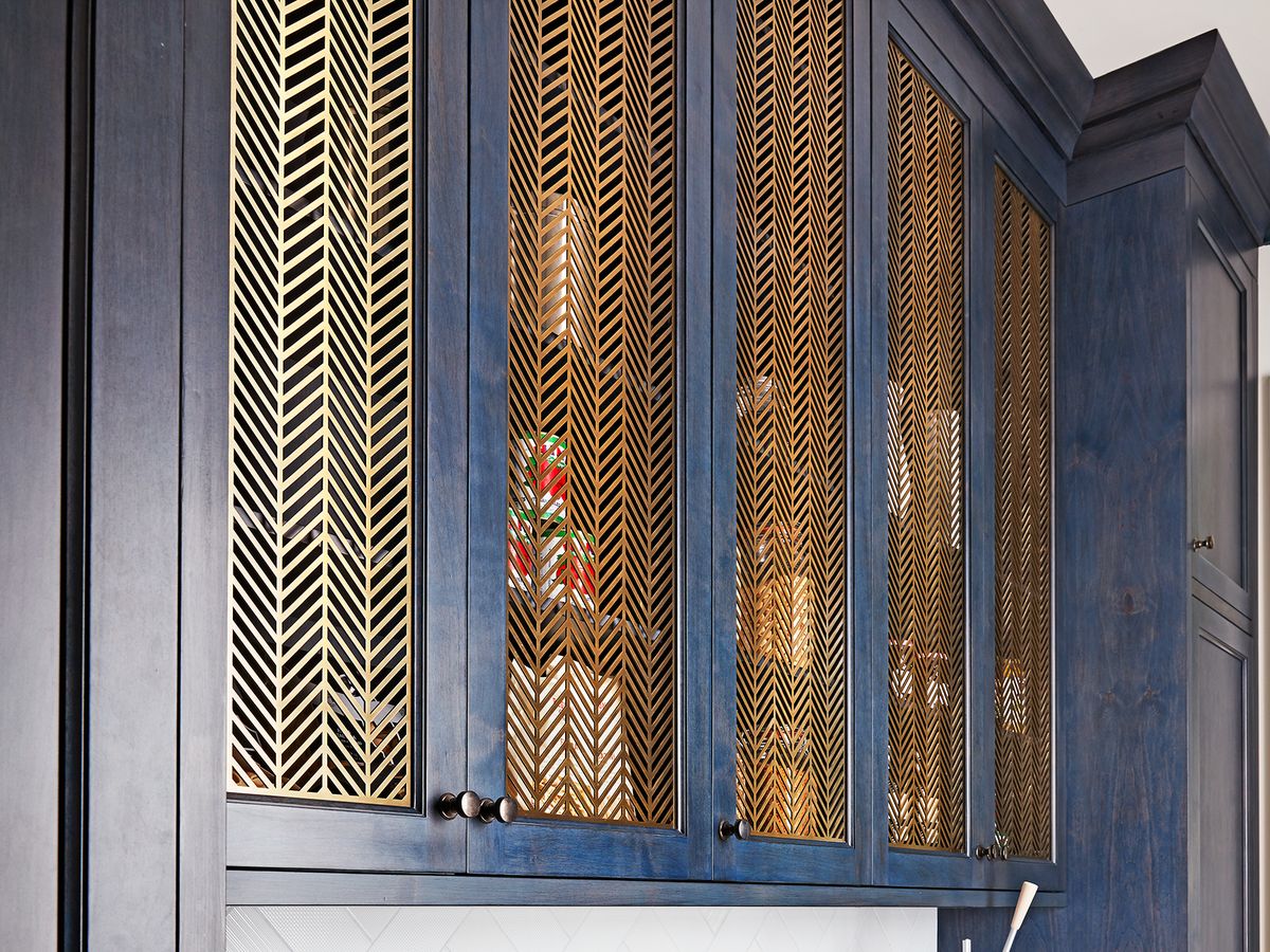 Metal Grate Cabinet Fronts Are Our