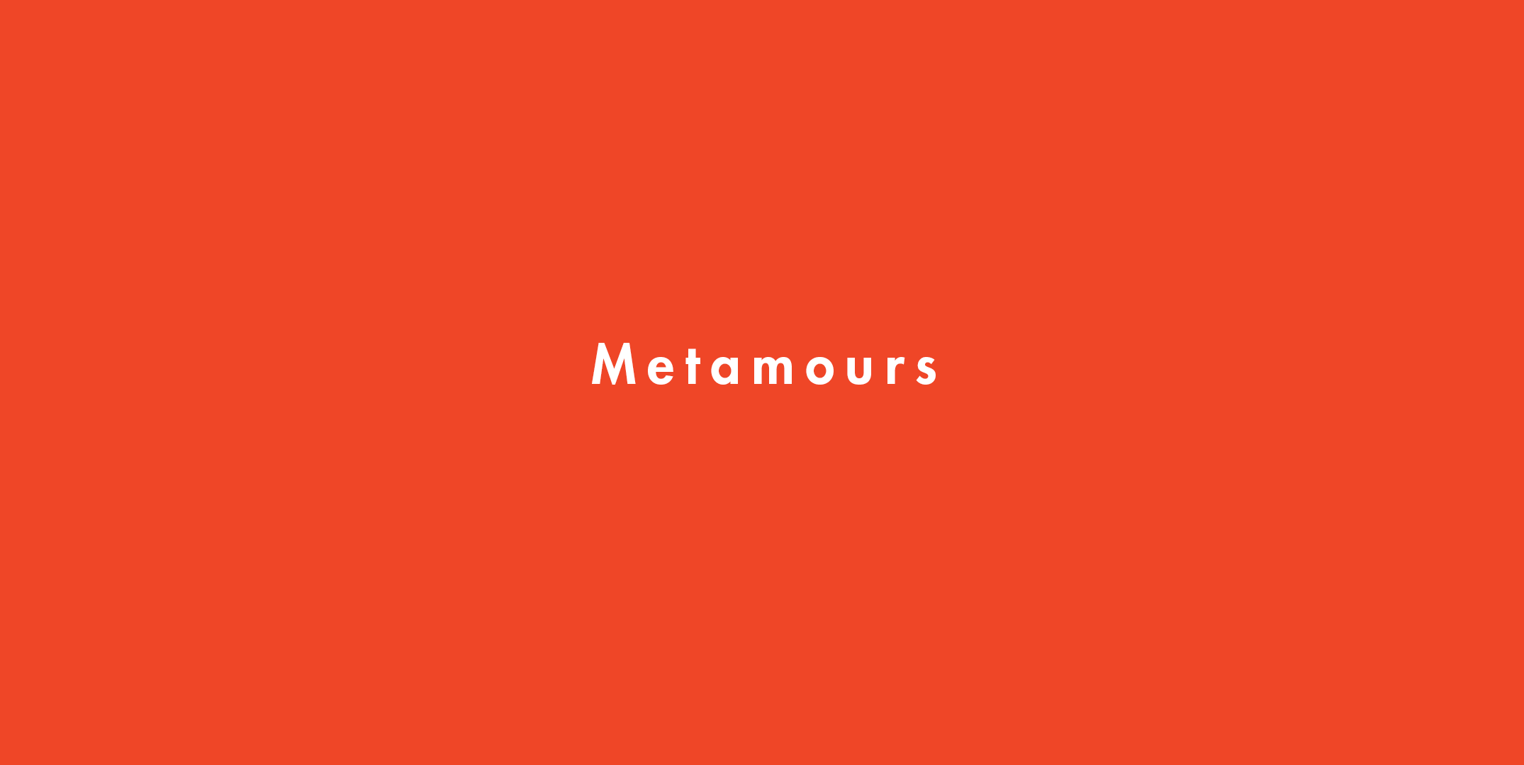Metamours Definition