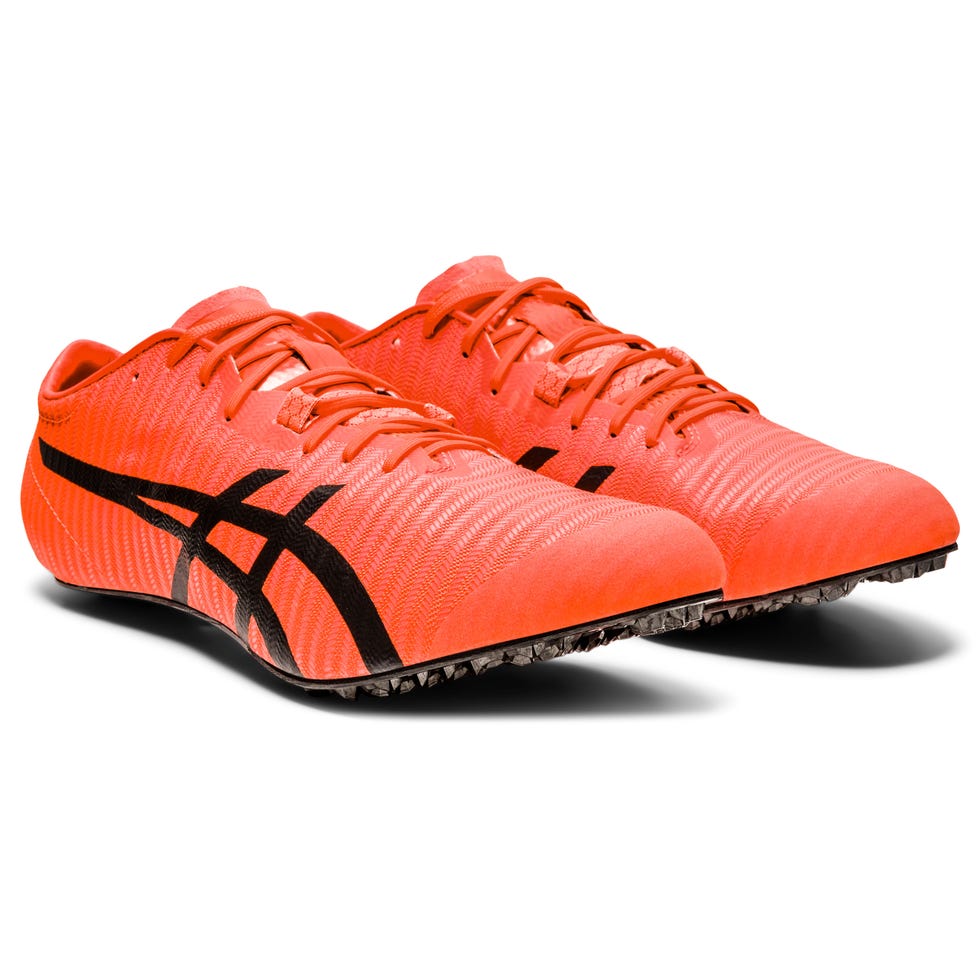 Footwear, Orange, Shoe, Red, Sneakers, Outdoor shoe, Nike free, Athletic shoe, Walking shoe, Sportswear, 
